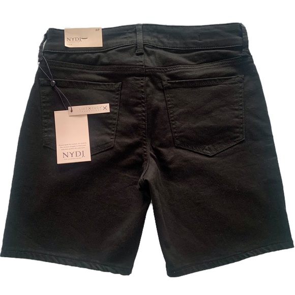NYDJ Ella Women’s Denim Shorts with Side Seam Slits Various Sizes - Picture 3 of 9